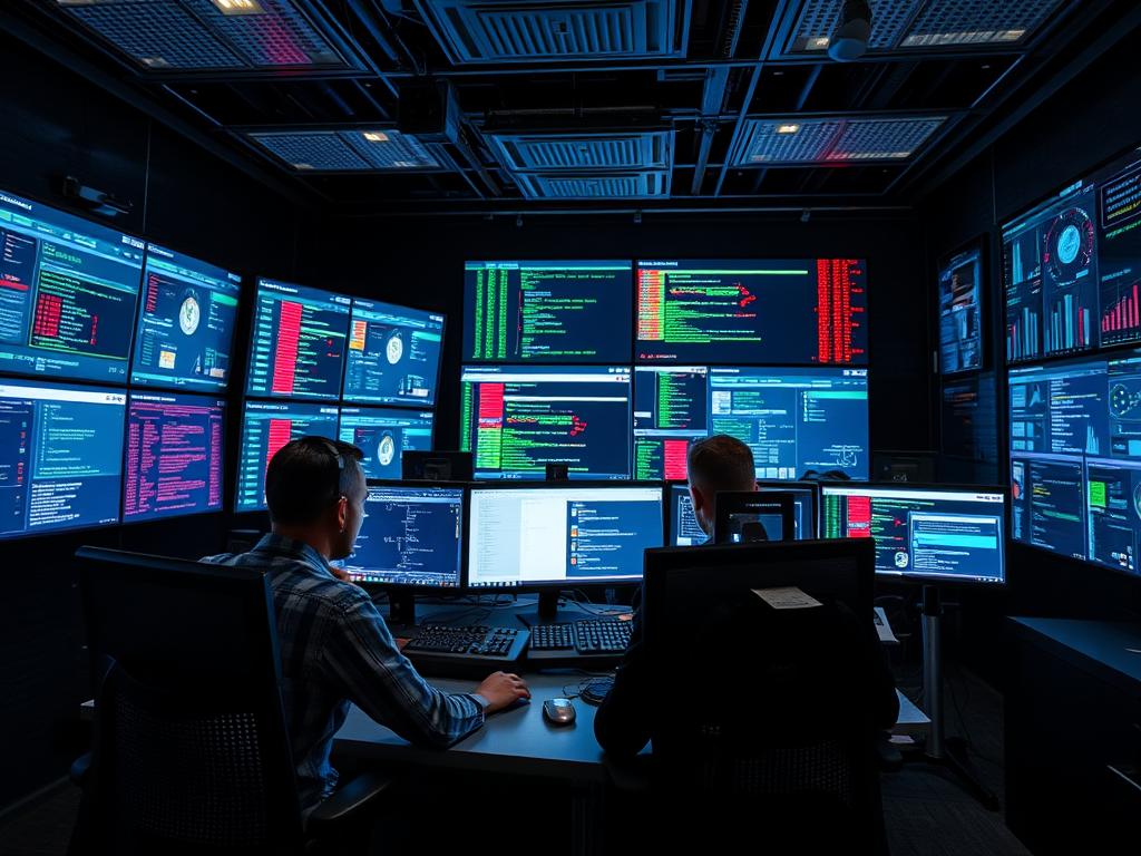 MSP security operations center team responding to a cybersecurity incident for an Indian client
