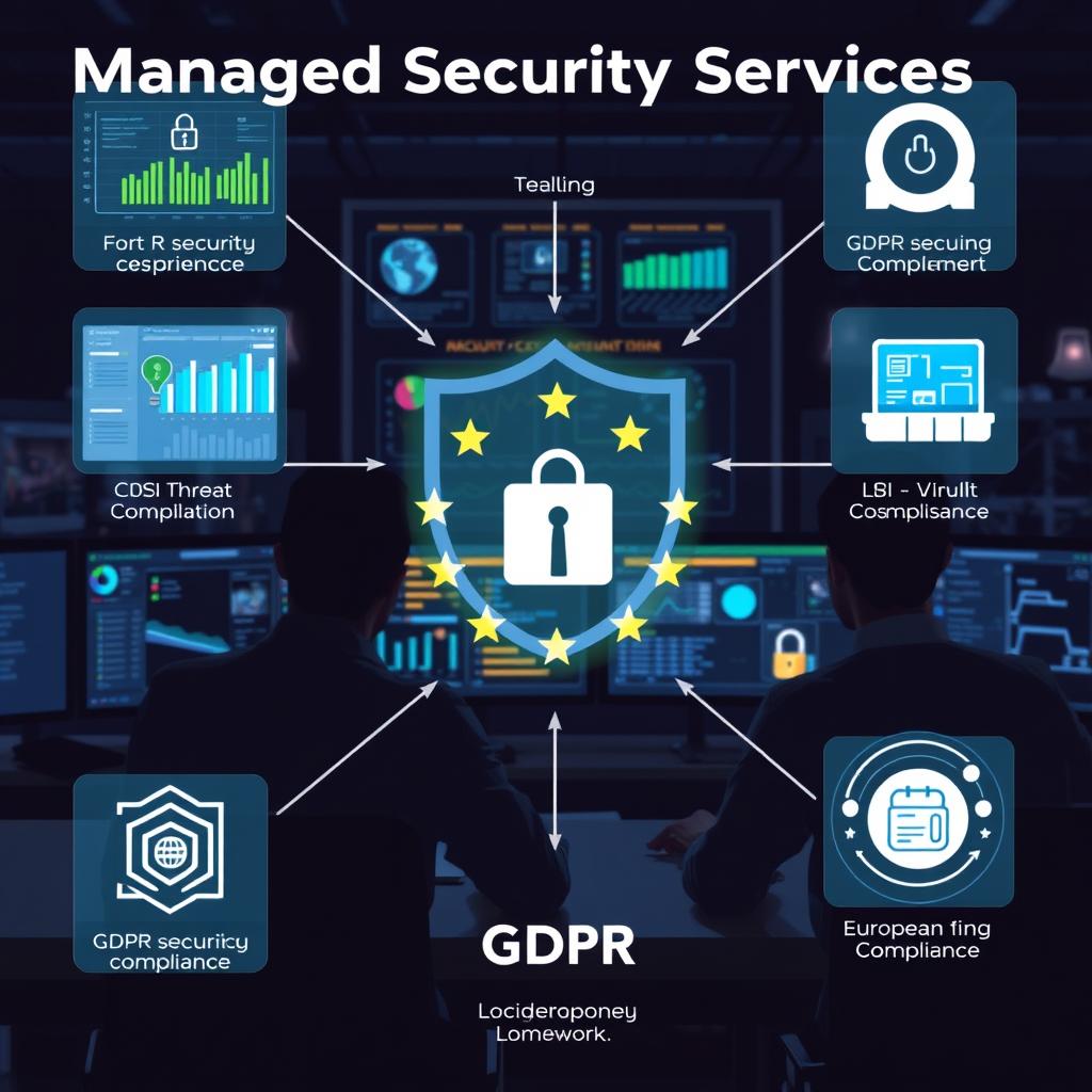 Managed security services for European regulatory compliance