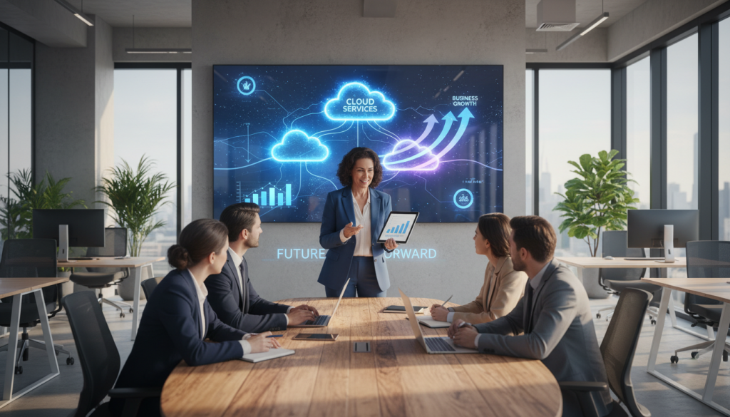 Molntjänster för företagstillväxt