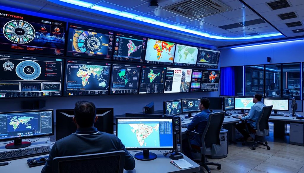 Mumbai cybersecurity operations center monitoring industrial systems