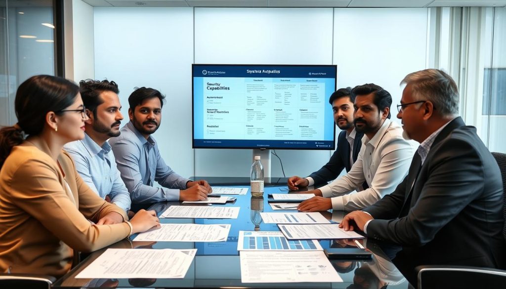 Mumbai security team evaluating cybersecurity vendor proposals