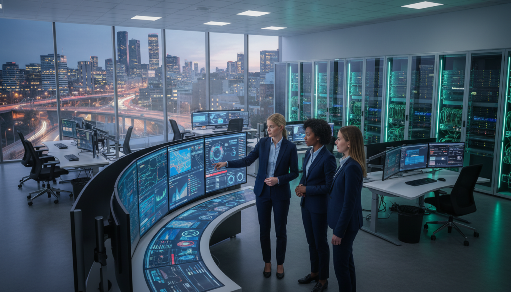 NOC services implementation for IT infrastructure monitoring