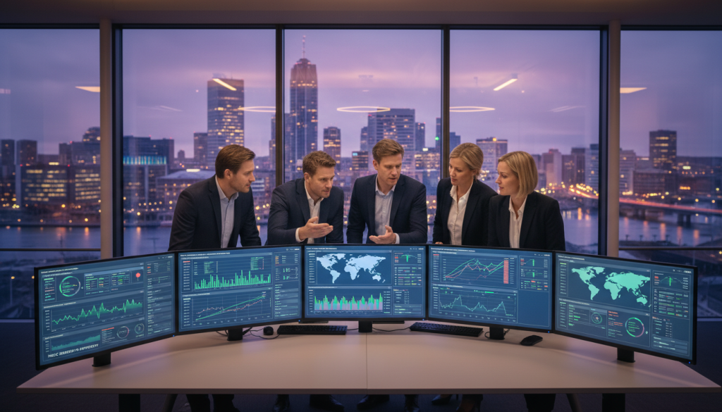 NOC services infrastructure monitoring dashboard