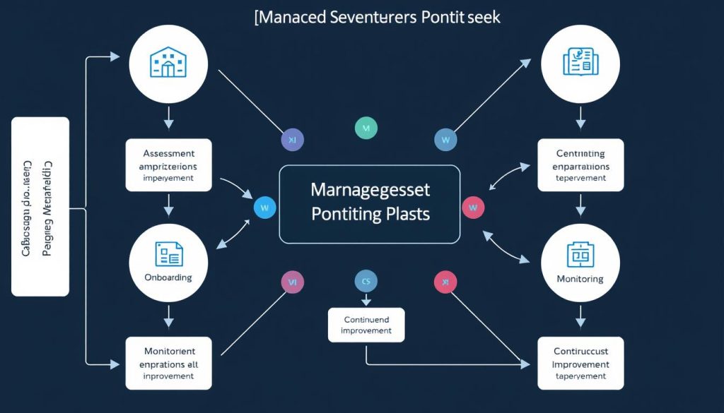 Operational workflow of a Managed Service Provider in Europe
