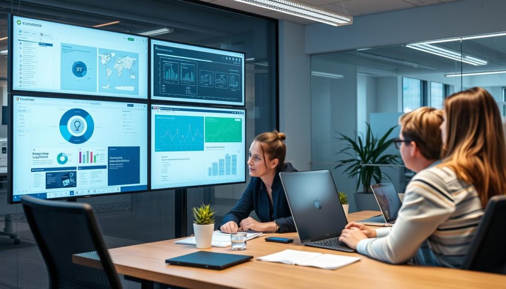 Opsio-team som hjälper kunder med EDR företag lösningar