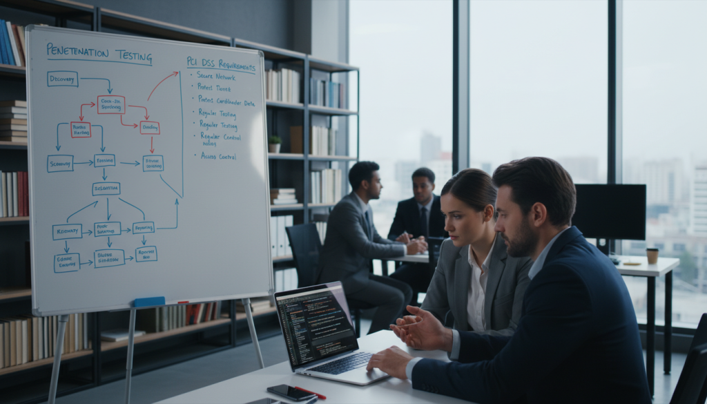 Penetrationstest processen för datasäkerhetskrav PCI
