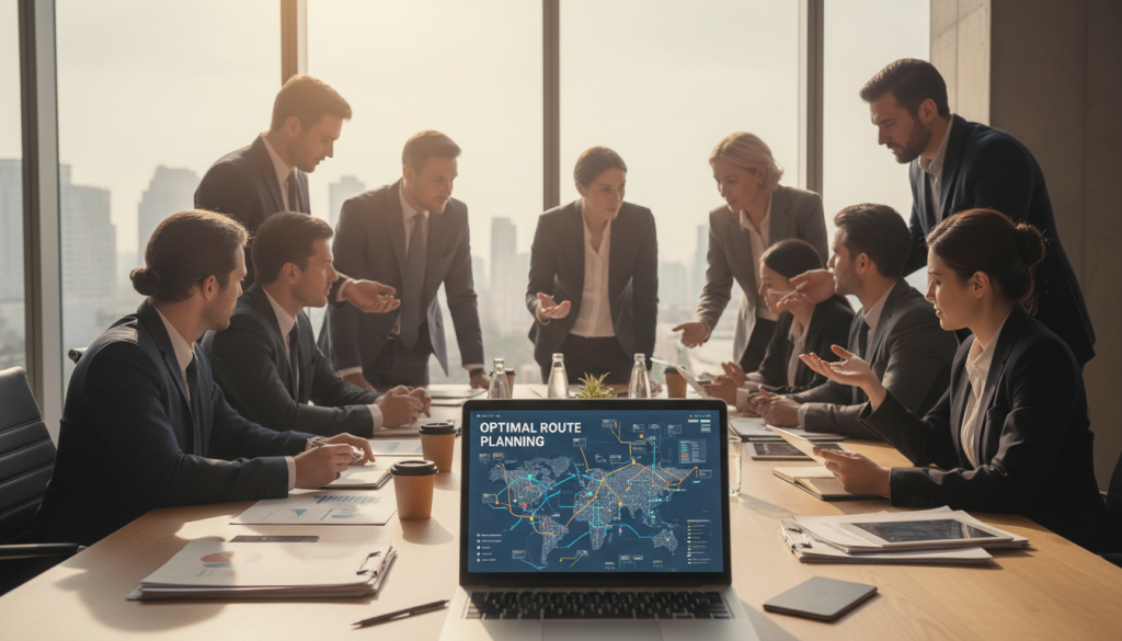 Planlegging og rute for optimal drift