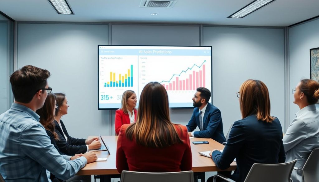 Praktisk tillämpning av AI försäljningsprognos i kontorsmiljö