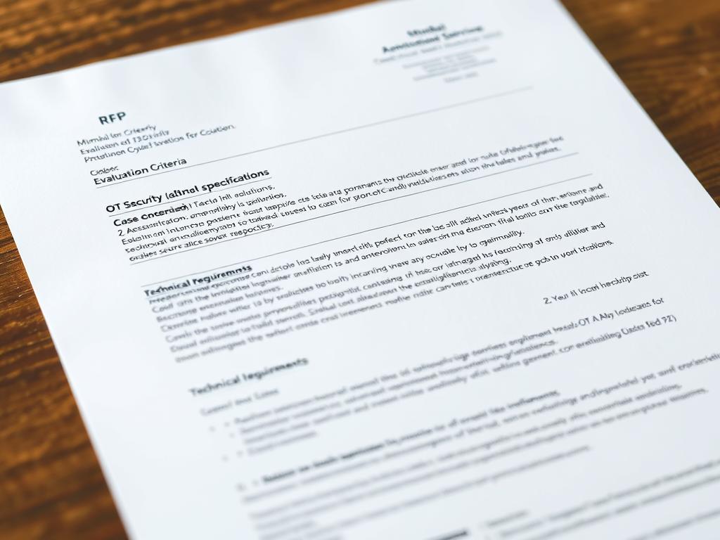 RFP document for Mumbai cybersecurity services with evaluation criteria