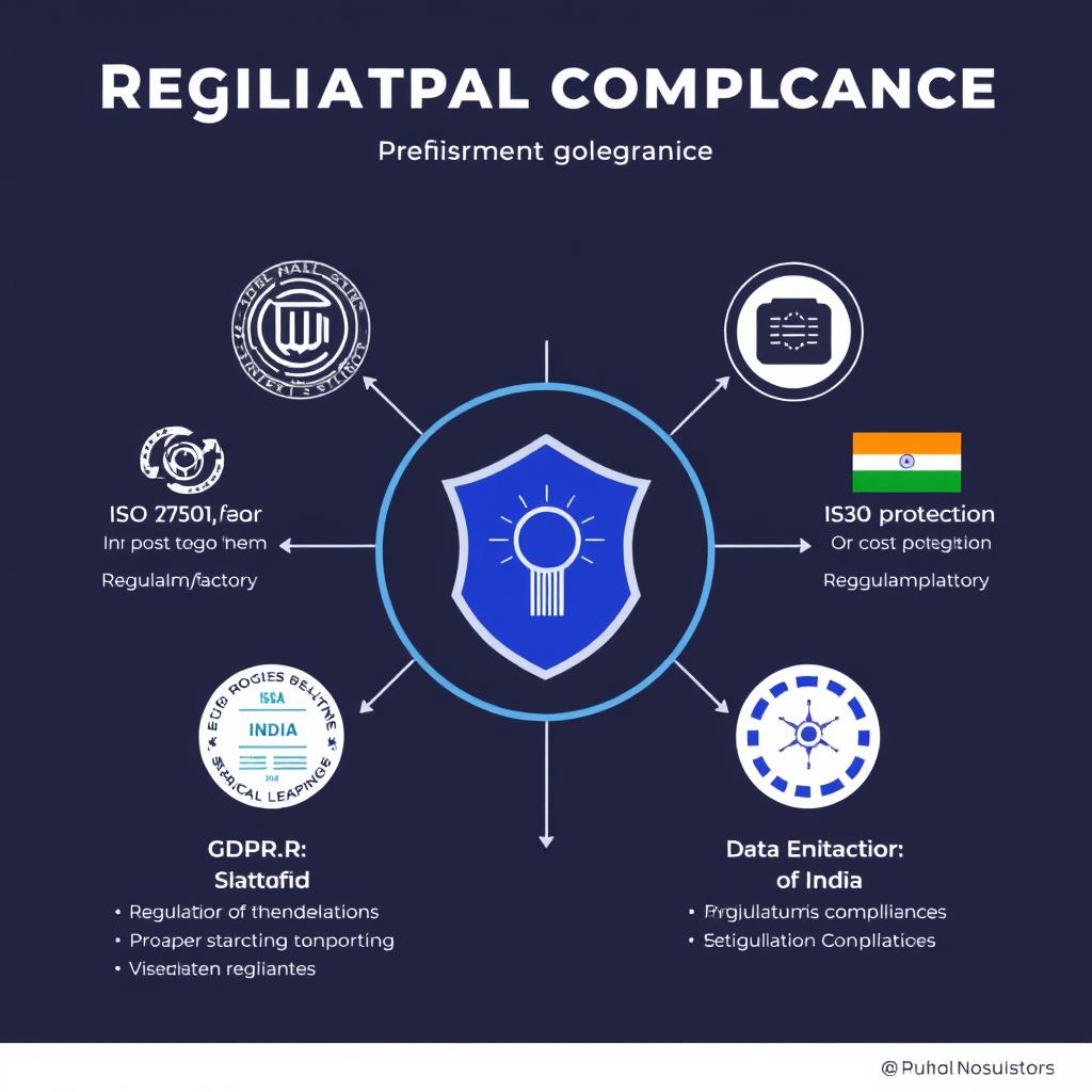 Regulatory compliance achievement through cybersecurity for Bangalore companies