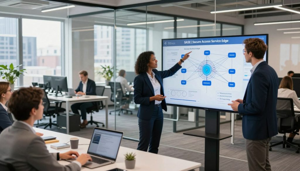 SASE implementering arkitektur og Zero Trust nettverk SASE implementering arkitektur og Zero Trust nettverk