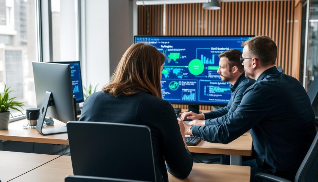 Säkerhetsteam arbetar med att lösa EDR företag utmaningar