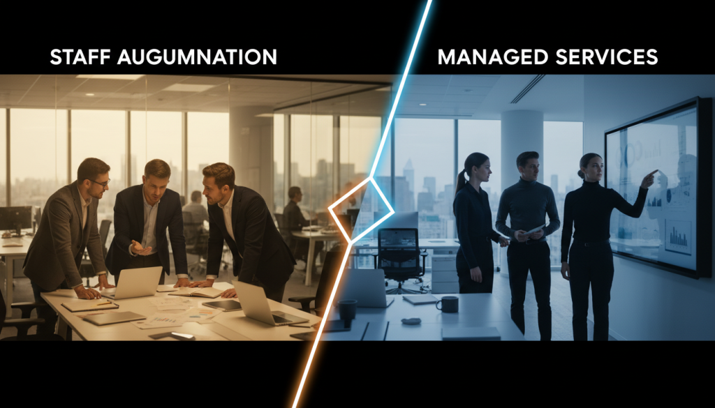 Stadd Augmentation vs Managed Services Stadd Augmentation vs Managed Services