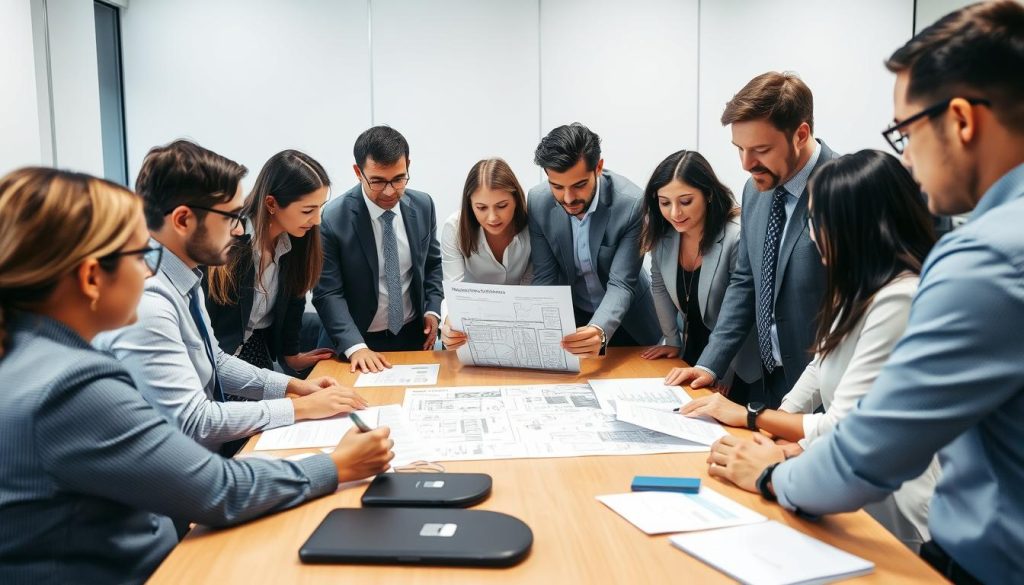 Team planning implementation of real-time monitoring solutions for visual inspections