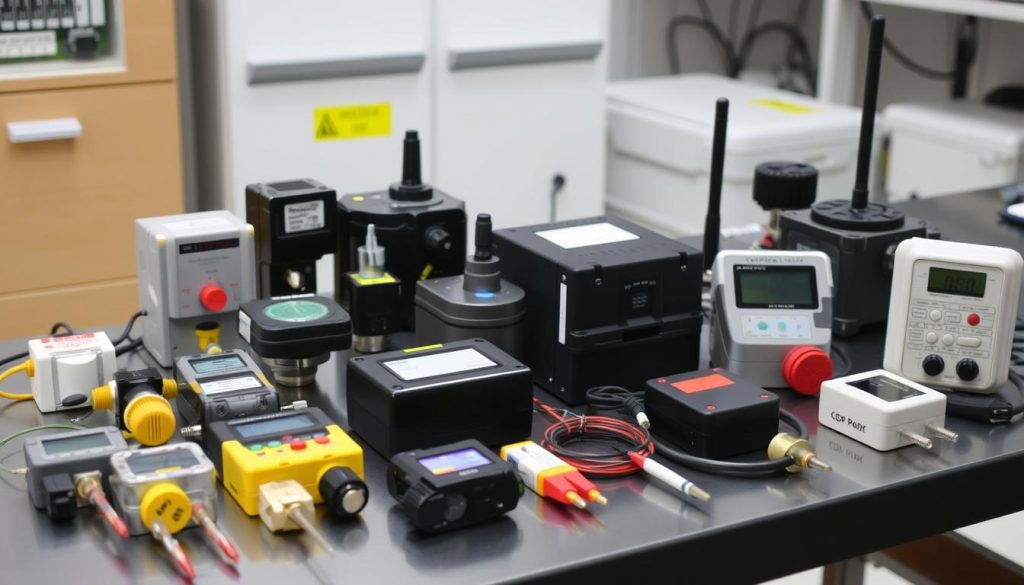 Various condition monitoring sensors and data collection devices