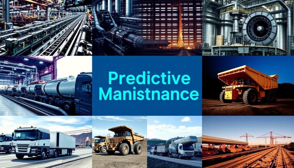 Various industry applications of predictive maintenance from manufacturing to energy