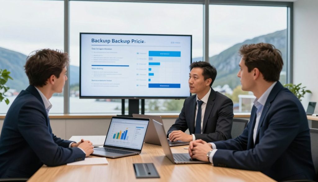 backup løsninger prissammenligning faktorer