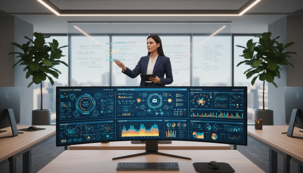 cloud security monitoring implementation dashboard
