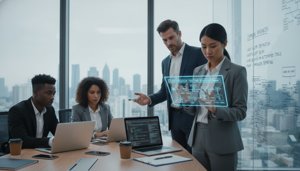 cybersäkerhetsbedömning penetrationstest planering