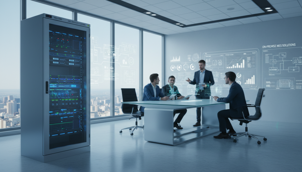 on-premise MES infrastructure