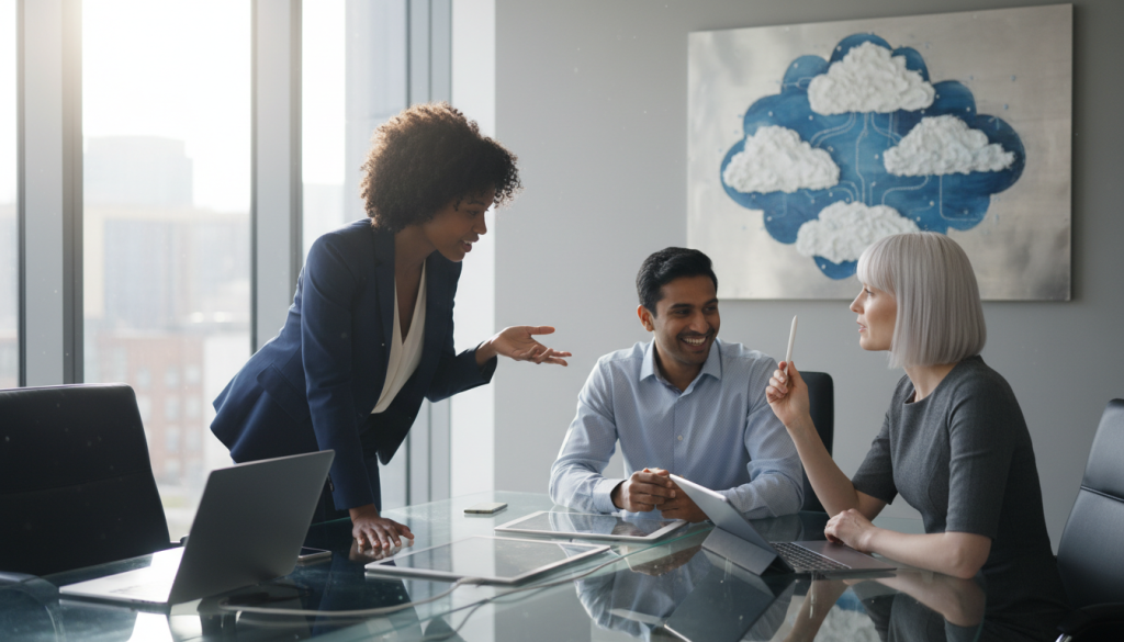 team of cloud architecture experts