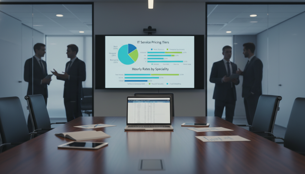 timepris struktur for IT-tjenester