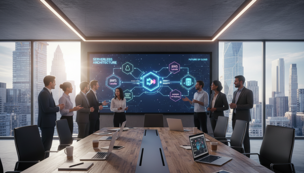 AWS infrastructure design for serverless applications AWS infrastructure design for serverless applications