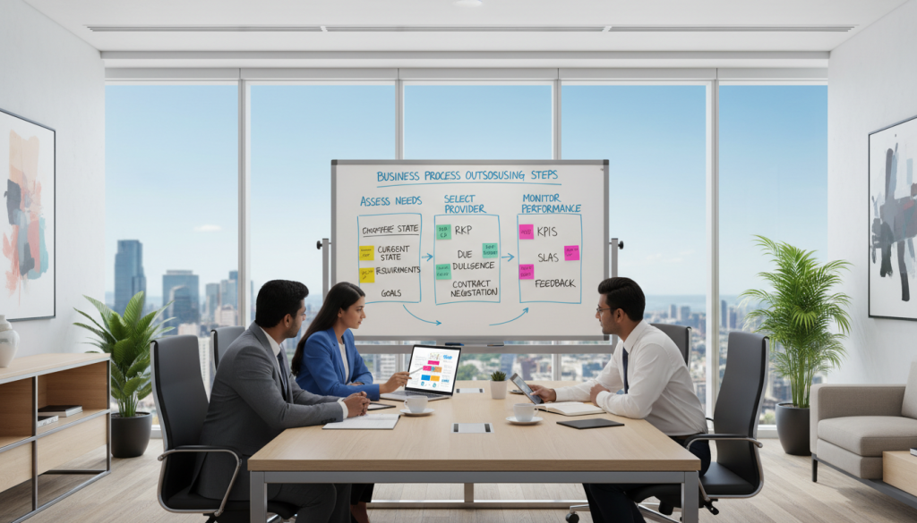 Business Process Outsourcing implementation methodology Business Process Outsourcing implementation methodology