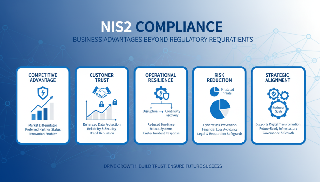 Business benefits of NIS2 compliance beyond regulatory requirements