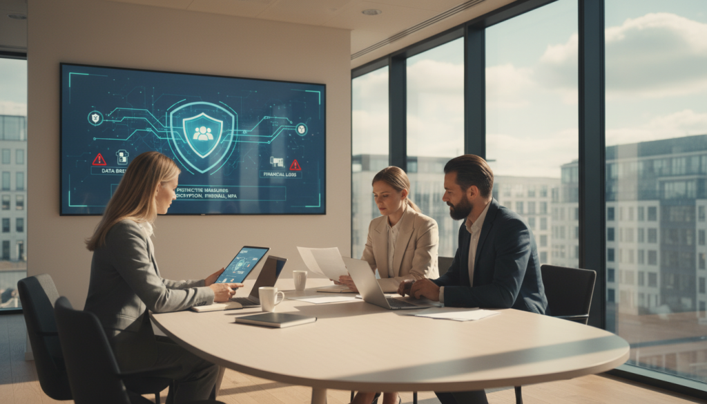 Cybersäkerhet för företag och affärsrisker