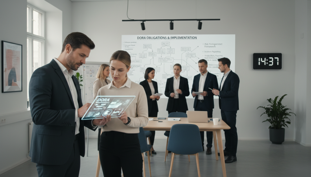 DORA efterlevnad krav och implementering