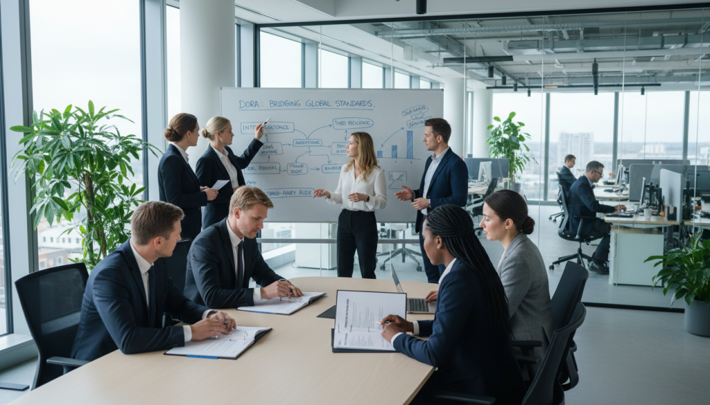 EU DORA reglering internationell acceptans EU DORA reglering internationell acceptans