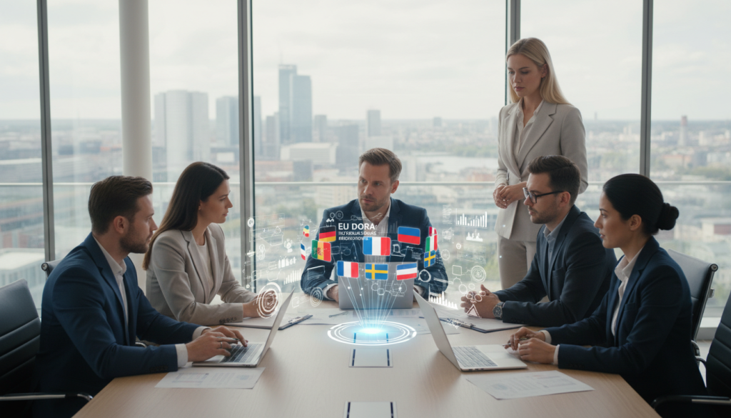 EU regler DORA internationella perspektiv