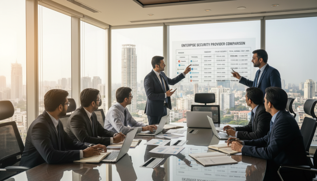 Enterprise Security Providers Mumbai pricing comparison