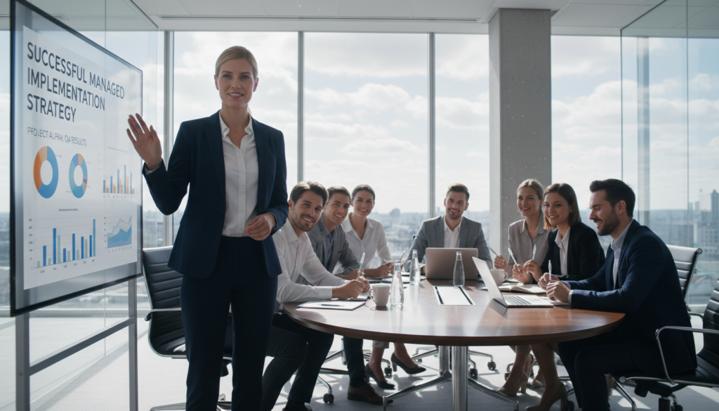 Erfolgreiche Managed Managed Implementierung im Unternehmensmanagement