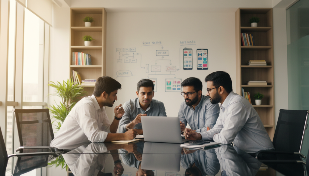Experienced React Native App Development Team consultation process