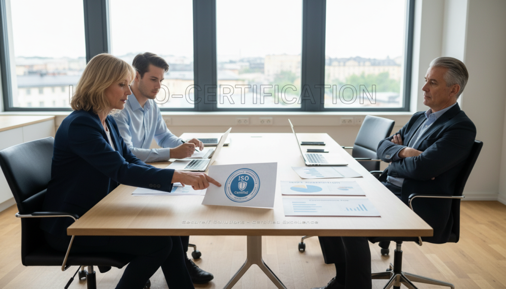 ISO-certifiering informationssäkerhet partner