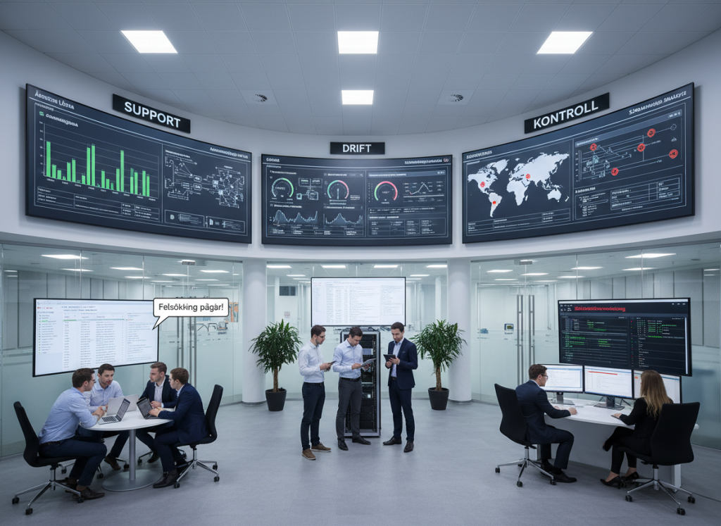 IT Service Desk: support som binder ihop drift, s&auml;kerhet och uppf&ouml;ljning