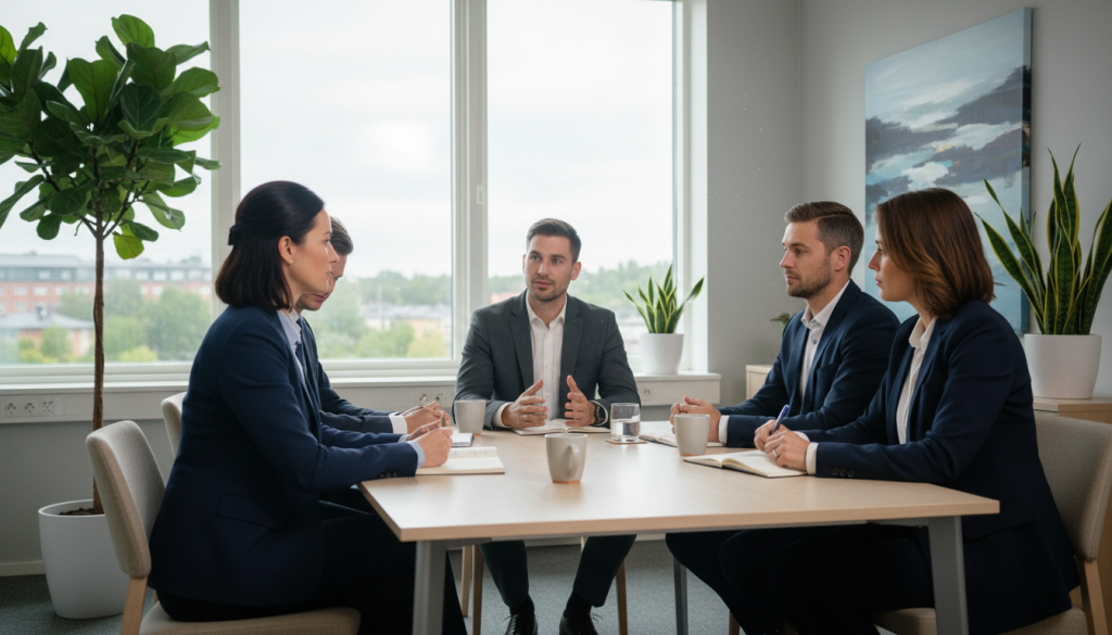 IT konsulent Sverige intervjuprosess og evaluering