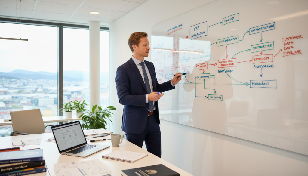 IT konsulent kartlegging av eksisterende systemer