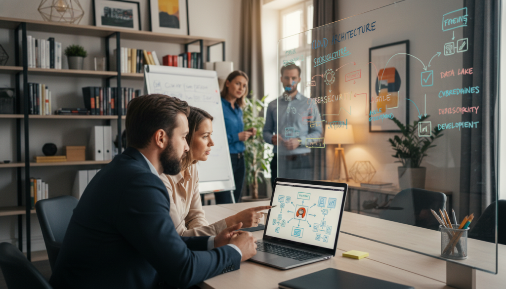 IT konsulent oppdrag nettverk og plattformer