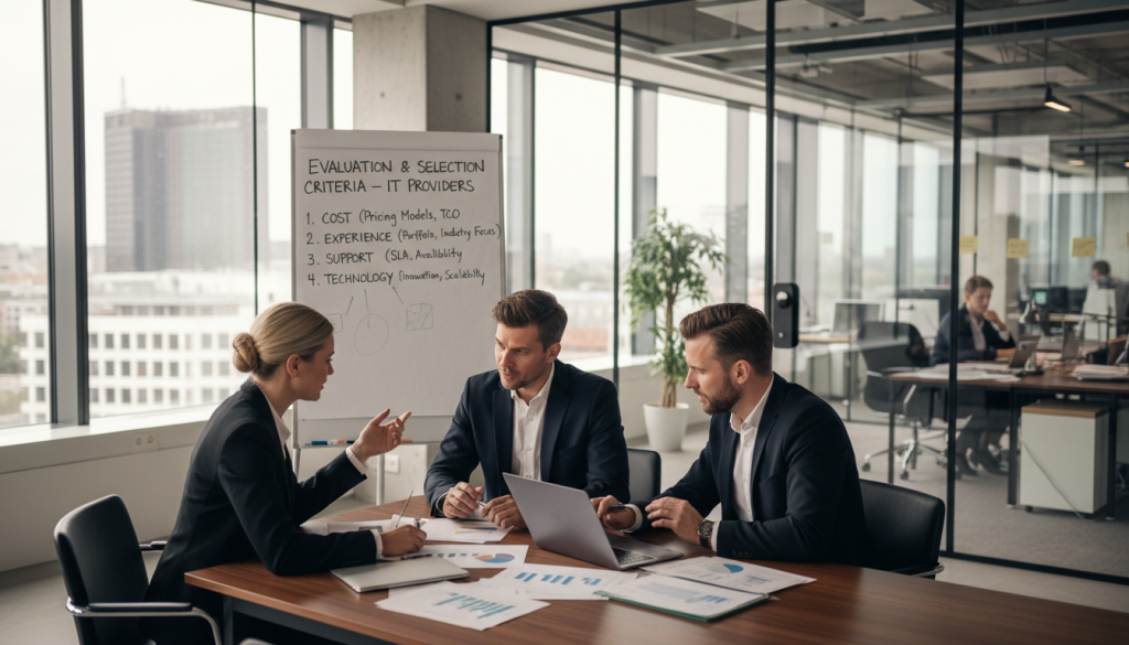 IT-leverantör utvärdering och urvalskriterier IT-leverantör utvärdering och urvalskriterier