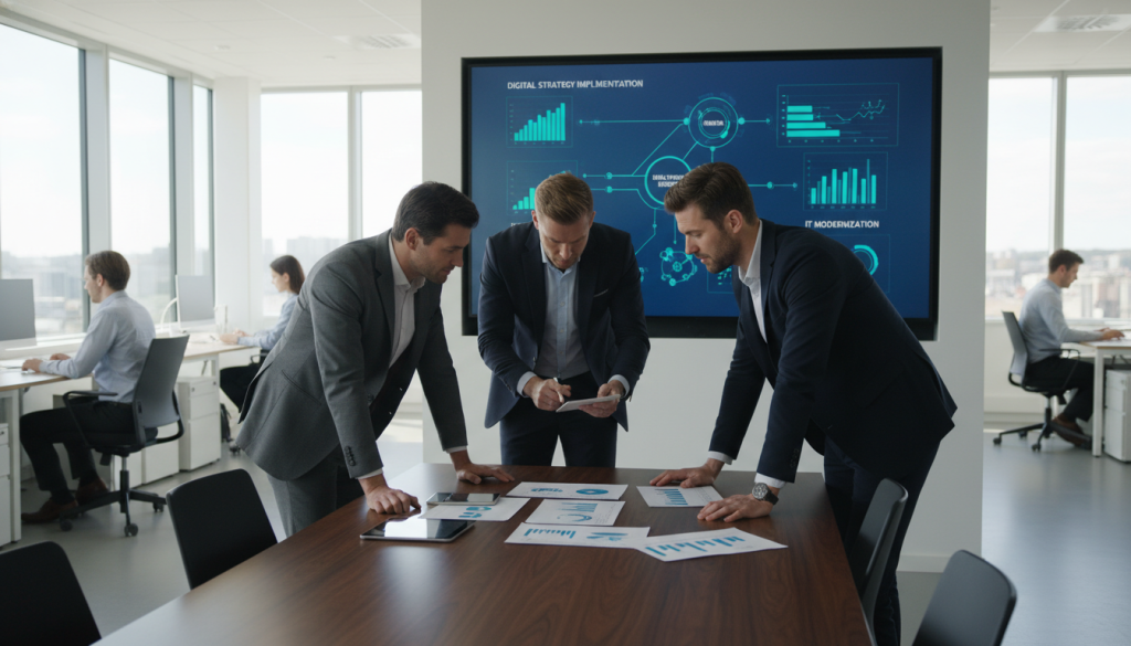 IT-modernisering og implementering av digitaliseringsstrategi