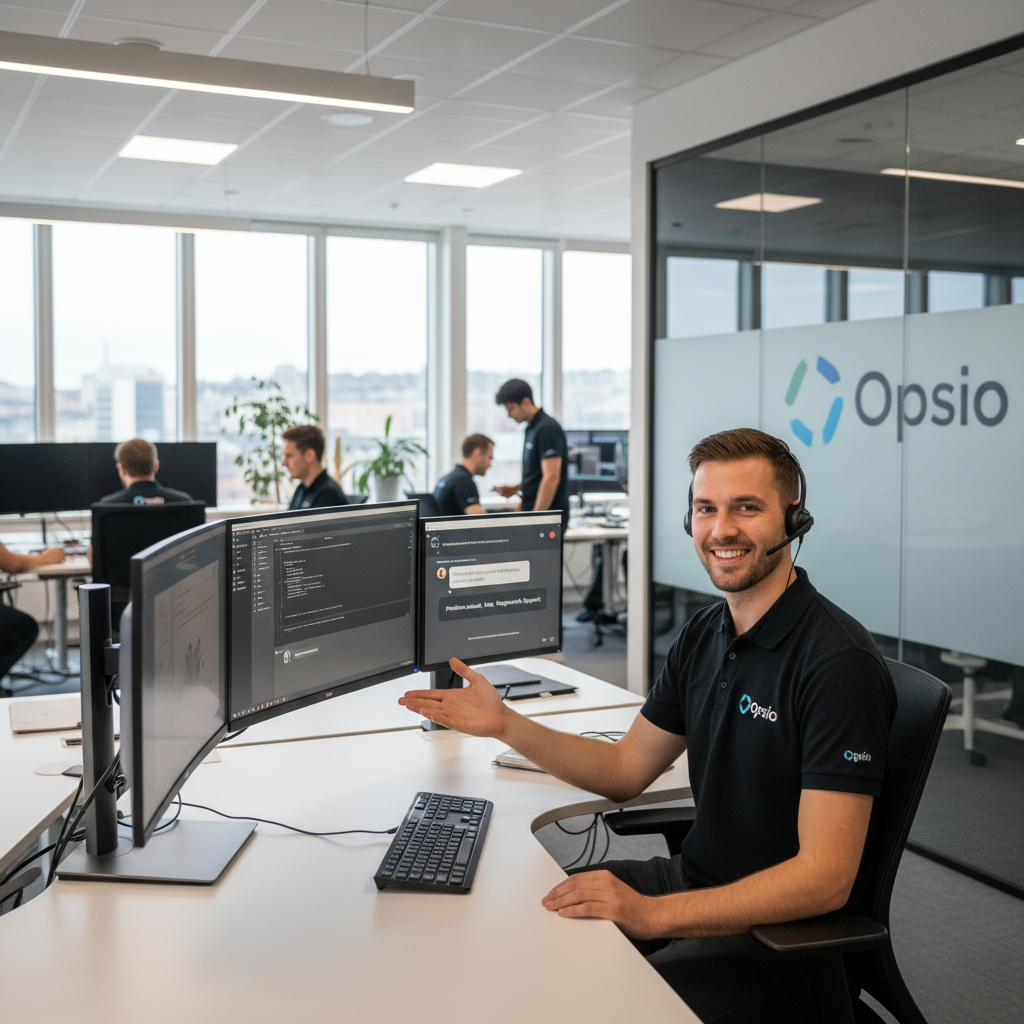 IT-support fr&aring;n Opsio: tydlig, snabb och ansvarstagande