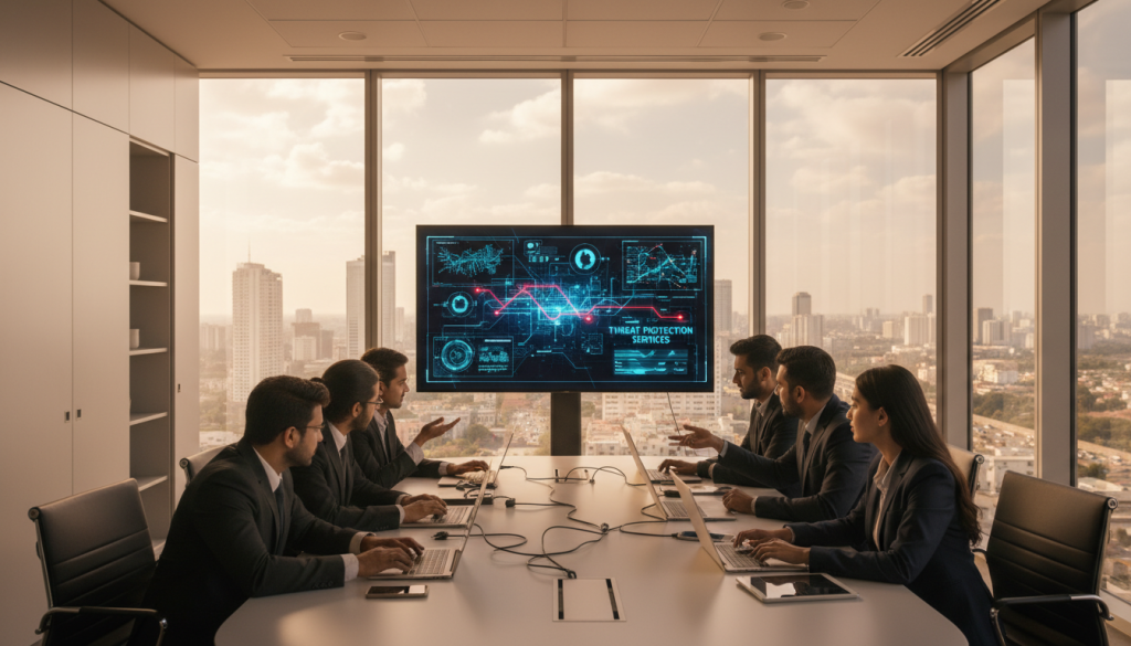 Leading digital defense providers offering advanced threat protection services