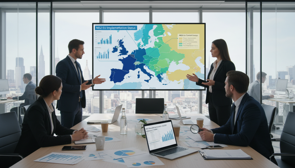 NIS2 EU-implementering jämförelse mellan europeiska länder