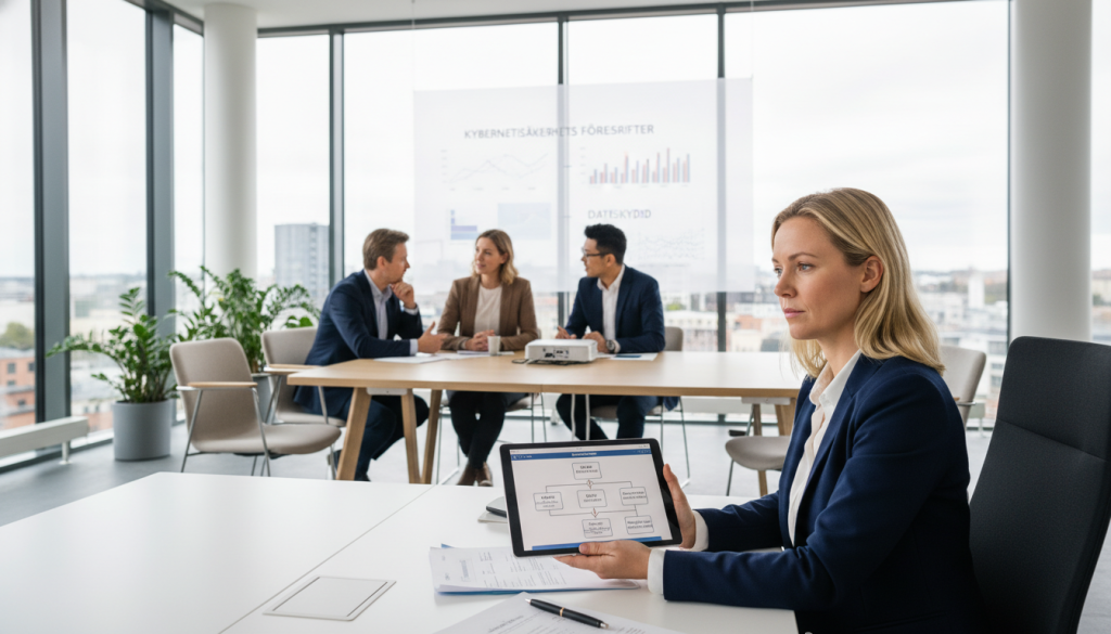 NIST CSF reglering och obligatorisk efterlevnad i Sverige NIST CSF reglering och obligatorisk efterlevnad i Sverige