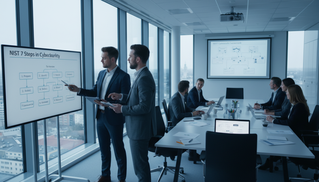 NIST implementeringsguide för de 7 stegen i cybersäkerhet