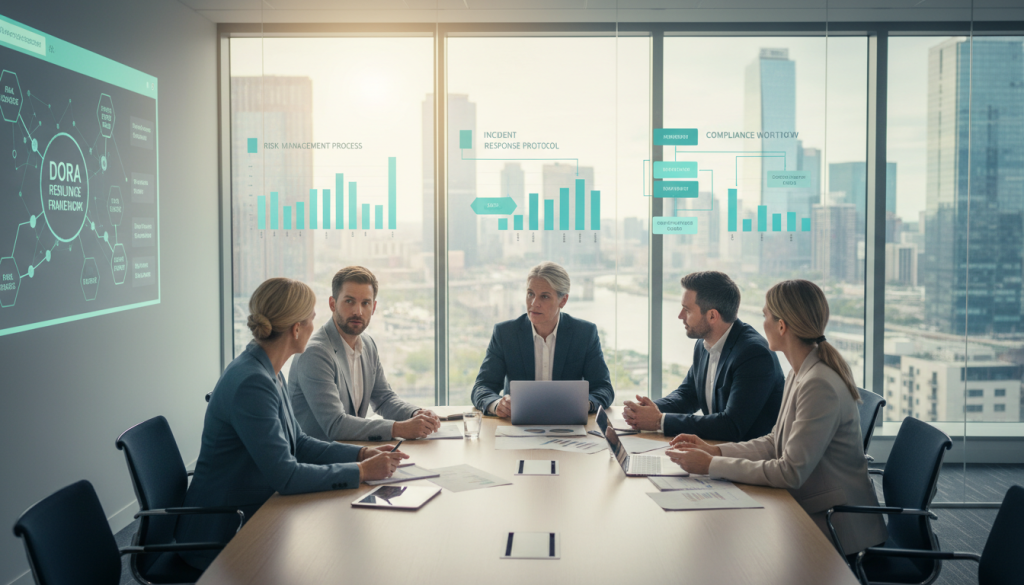 Organisationsstruktur digital motståndskraft och intern kontroll enligt DORA Organisationsstruktur digital motståndskraft och intern kontroll enligt DORA