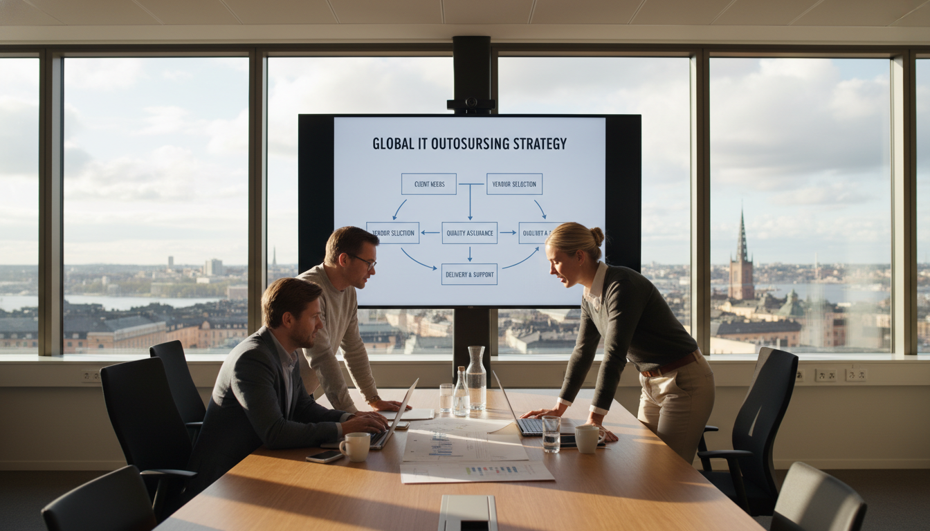 Outsourcing av Utvecklingsteam: Komplett Guide